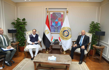 Meeting with Deputy Prime Minister, Kamel-Al Wazir